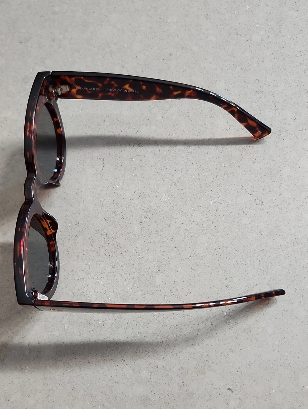 J CREW x Le Specs Matriarch Tortoise  Sunglasses